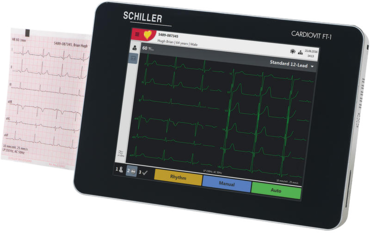 ECG Recorder Schiller Cardiovit Ft1